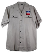 Mechanic Style Button Up Shirt for Dodge Mopar Red Crew (Unisex) (N/A–N/A)