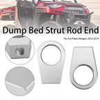 2X CNC Aluminum 6mm Dump Bed Strut Rod End for Polaris Ranger (2012–2019)