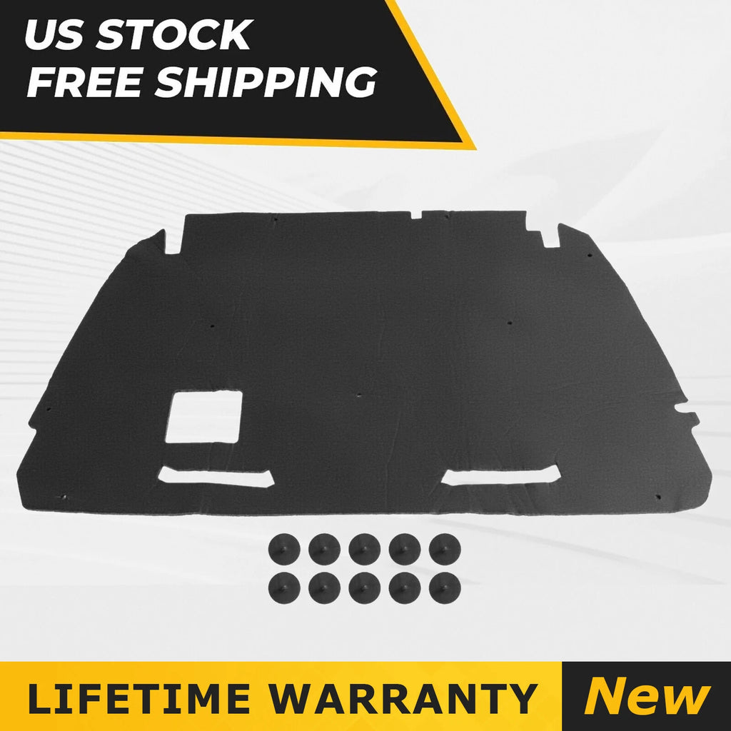 Hood Insulation Pad for Dodge Dakota (1997–2004) 1/2" with Clips