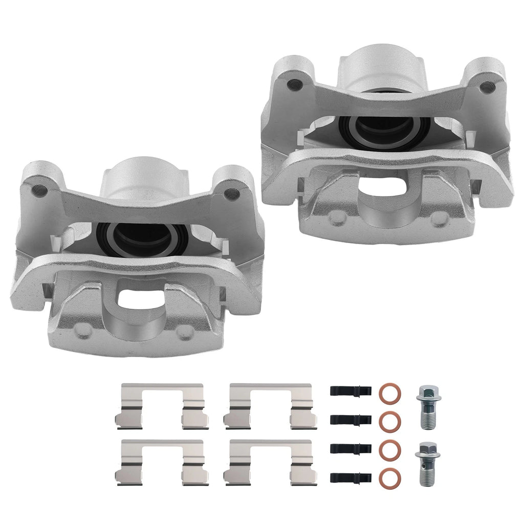 Set of 2 Front Left and Right Brake Calipers for Jeep Cherokee KL (2014–2018) 18-B5529