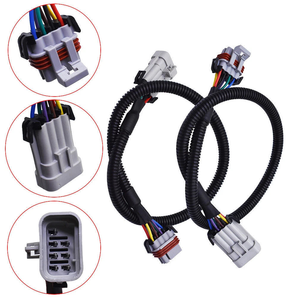 2X Ignition Coil Extension Harness for LS1 LS2 LS3 LS6 LQ4 LM7 (24 Inch)