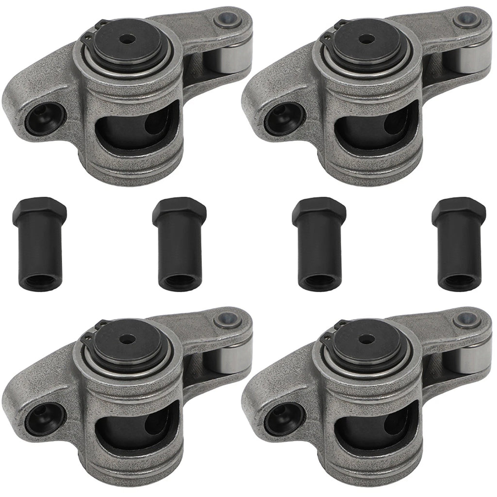 Set of 16 Stainless Steel Roller Rocker Arms for Small Block Chevy (SBC 305 350 400)