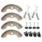 Front Brake Shoes with Pins Kit for Honda TRX400 Foreman/FourTrax Rancher (1995–2007)