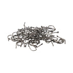 Fishing Hooks Set of 100 Carbon Steel