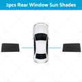 Magnetic Window Sun Shades for Toyota Kluger (2007–2013) Rear Shades