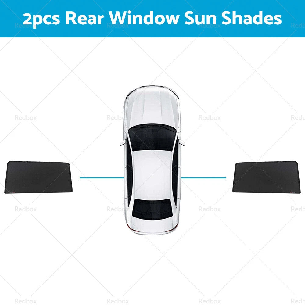 Magnetic Window Sun Shades for Toyota Kluger (2007–2013) Rear Shades
