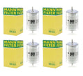 Set of 4 Fuel Filters for Mercedes-Benz W114 W140 W210 W202 (OEM)