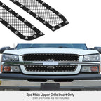 Rivet Mesh Grille for Chevy Avalanche Silverado 1500 (2003-2006)