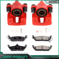 Set of 2 Rear Brake Calipers with Ceramic Pads for Ford F-150 (2004–2011)
