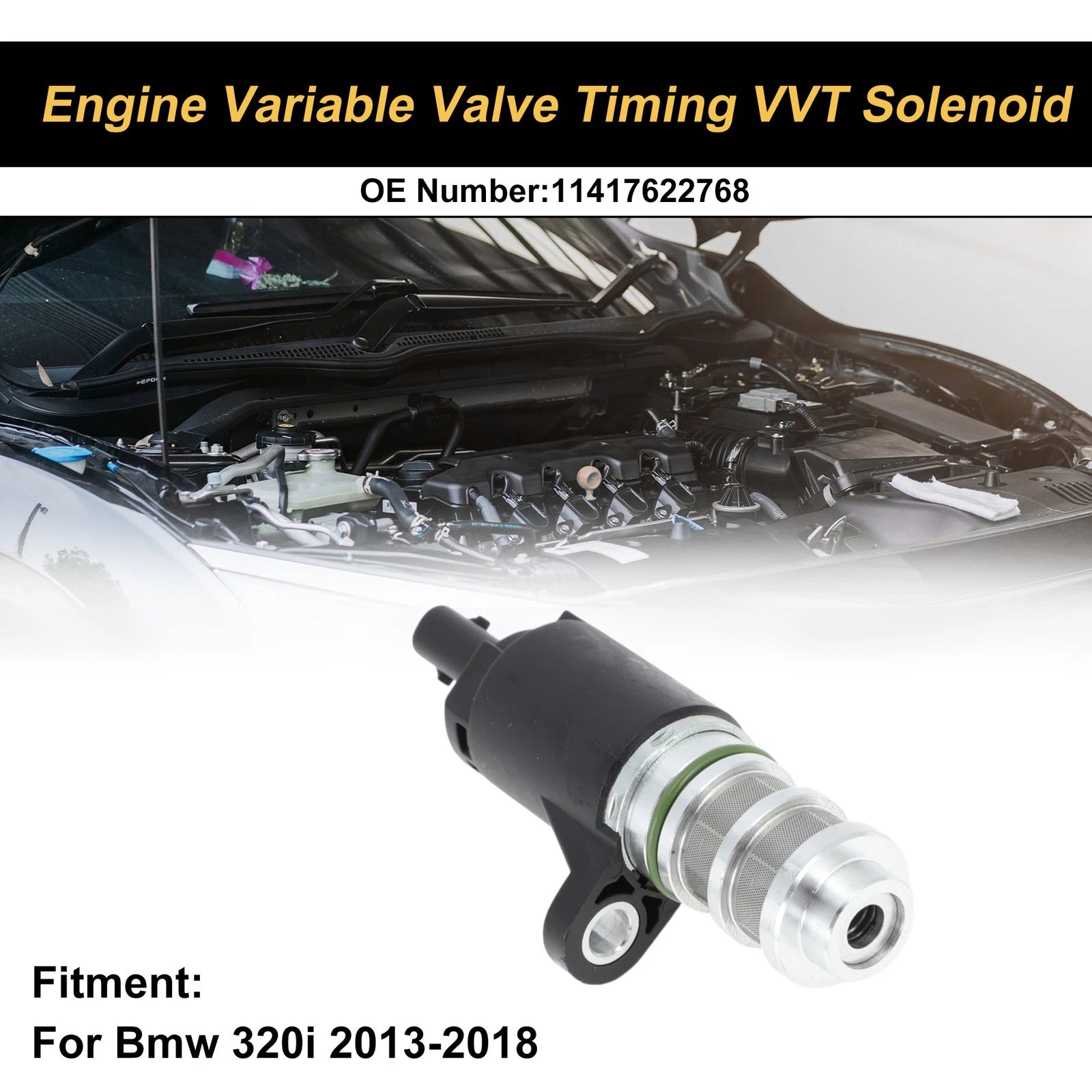 VVT Solenoid for BMW 320i (2013–2018) No. 11417622768