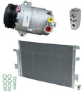 A/C Compressor Kit with Condenser for Cadillac XLR 4.6L (2008–2008)