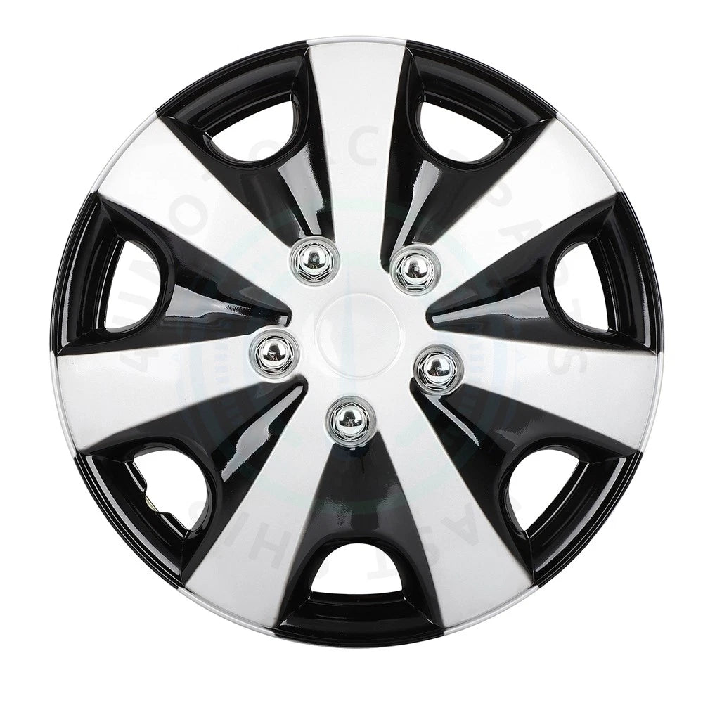 Set of 4 Wheel Hub Caps for 15 Inch Tires (Car Truck SUV)
