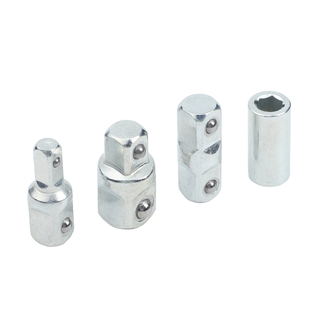 Set of 4 Ratchet Wrench Socket Adapter Converter Sleeves
