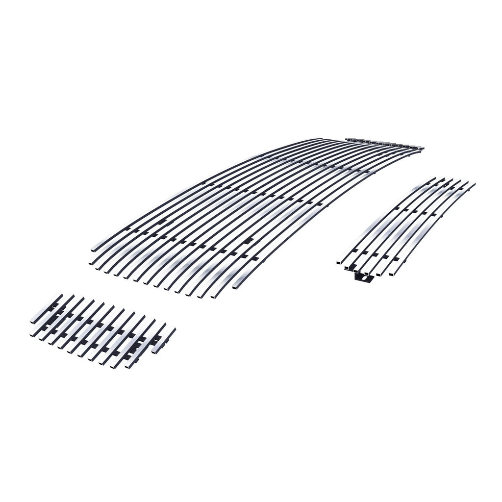 Stainless Chrome Grille Insert Combo for Ford F-250/350 (1999–2004)