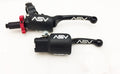 ASV F3 Front Brake Clutch Perch Levers Black for Suzuki DRZ 125L 250 400E