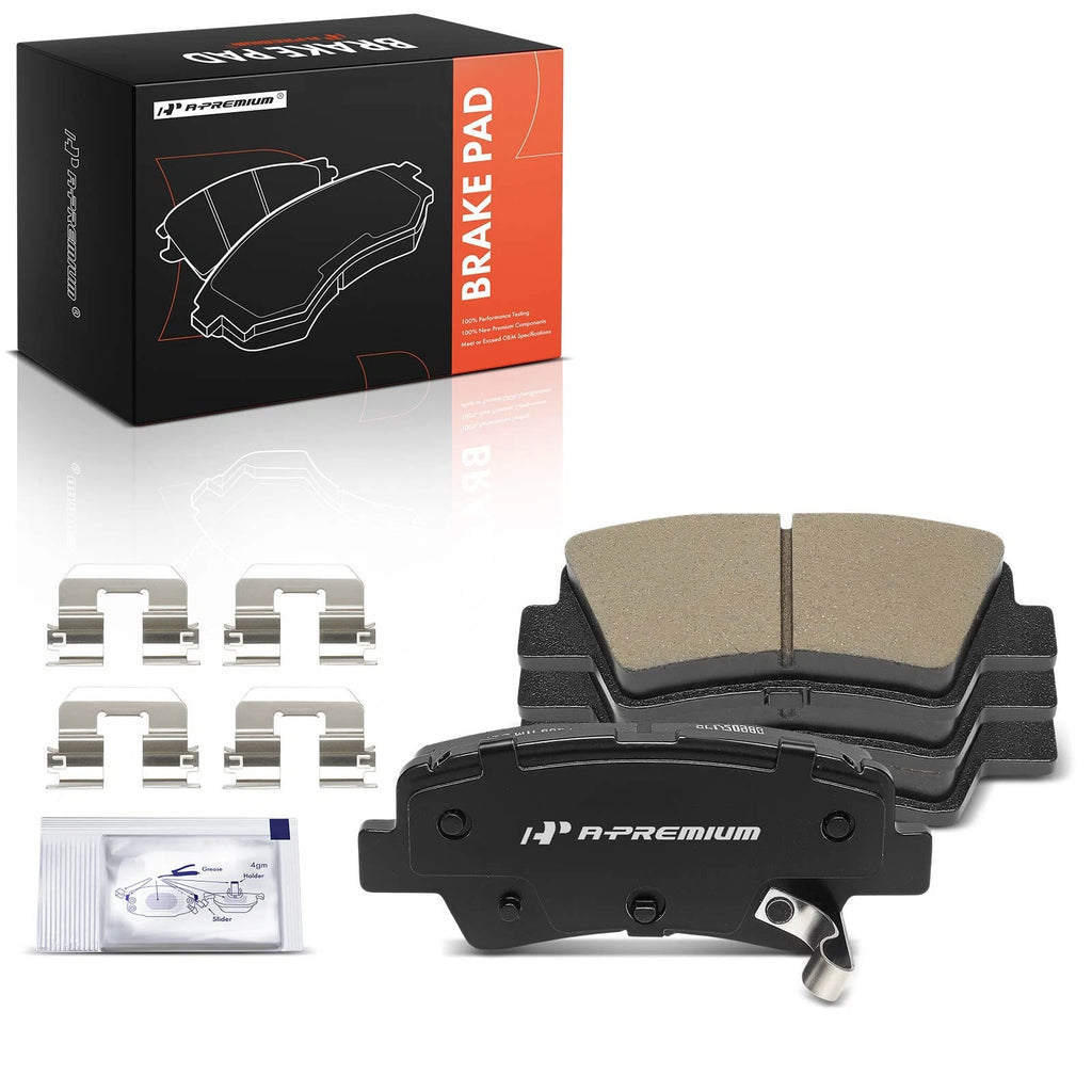 Set of 4 Rear Ceramic Brake Pads for Kia Sportage Hyundai Tucson