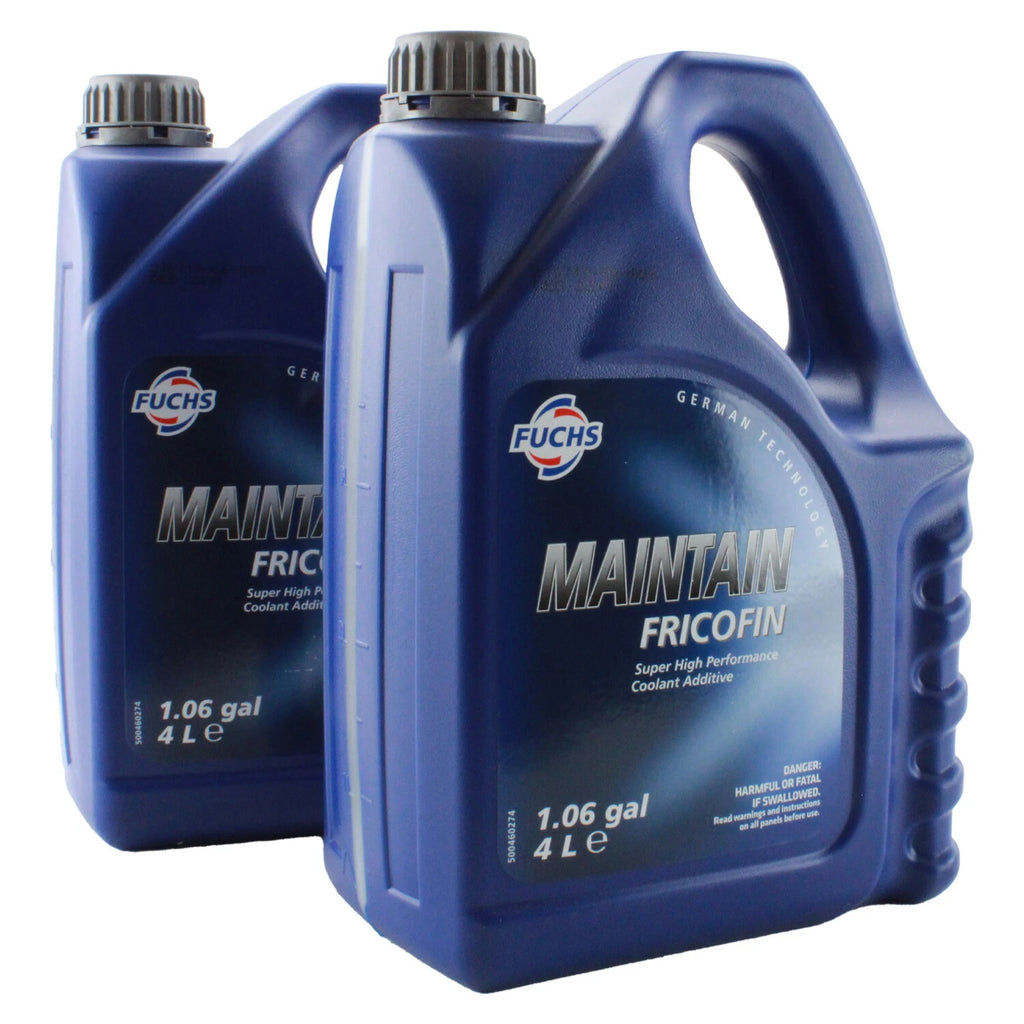 2X 4L Fuchs MAINTAIN FRICOFIN Engine Coolant Antifreeze 800351661