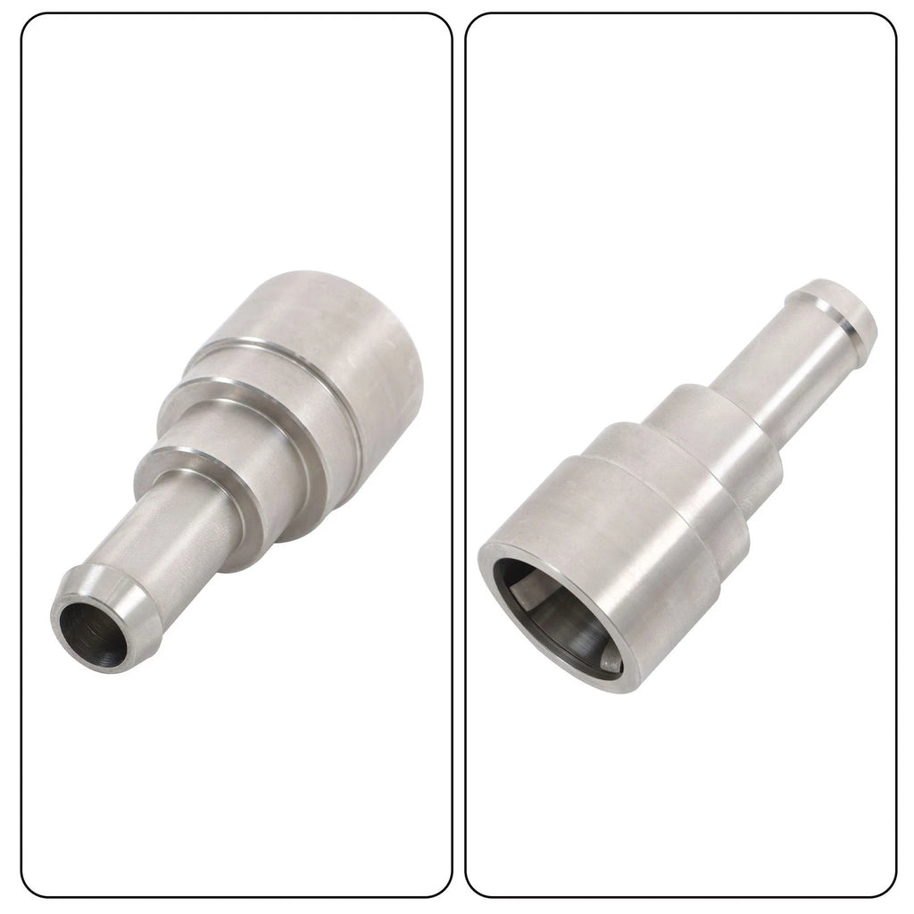 2X Heater Core Coolant Hose Connectors for Chevy Silverado 1500 (1999–2014)
