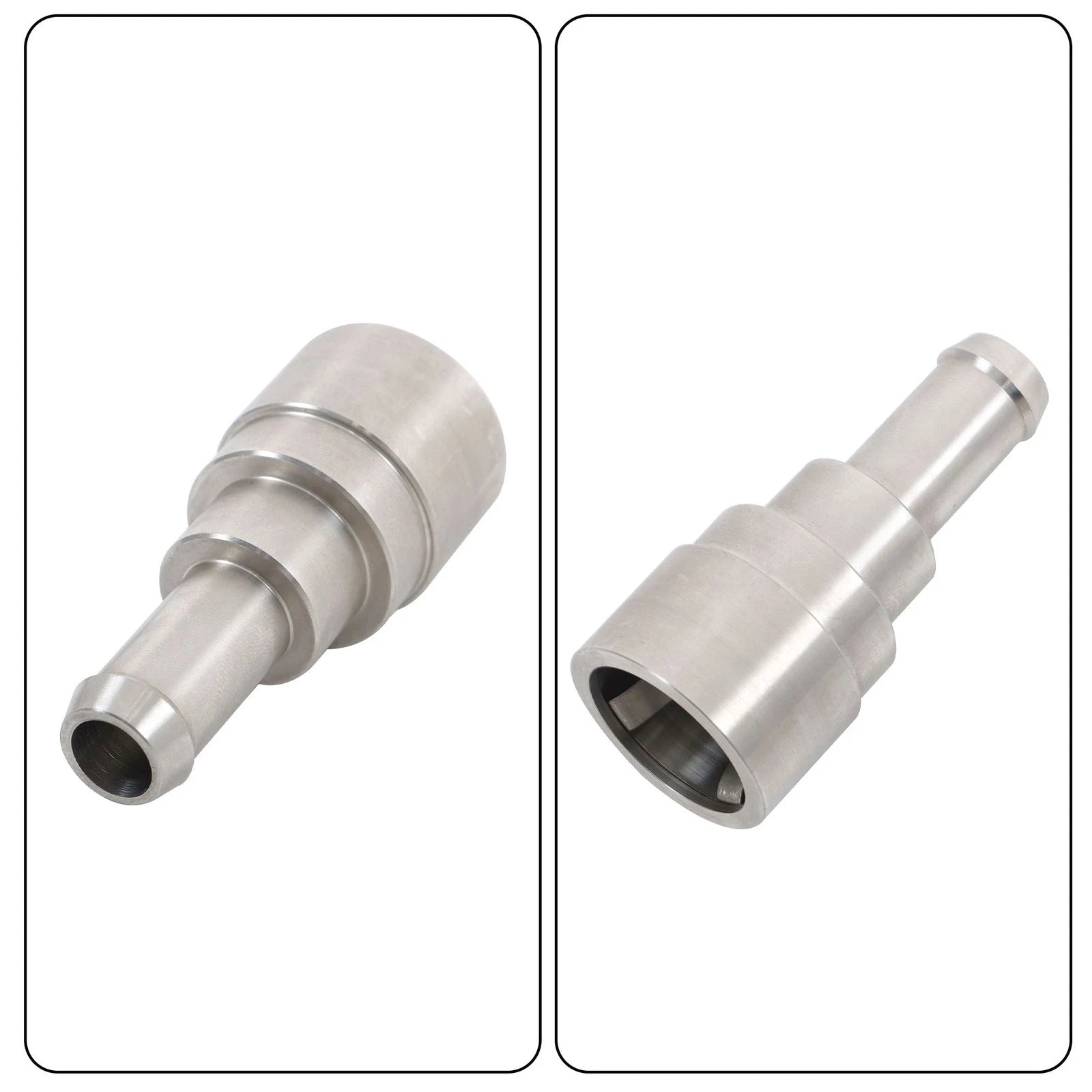 2X Heater Core Coolant Hose Connectors for Chevy Silverado 1500 (1999–2014)