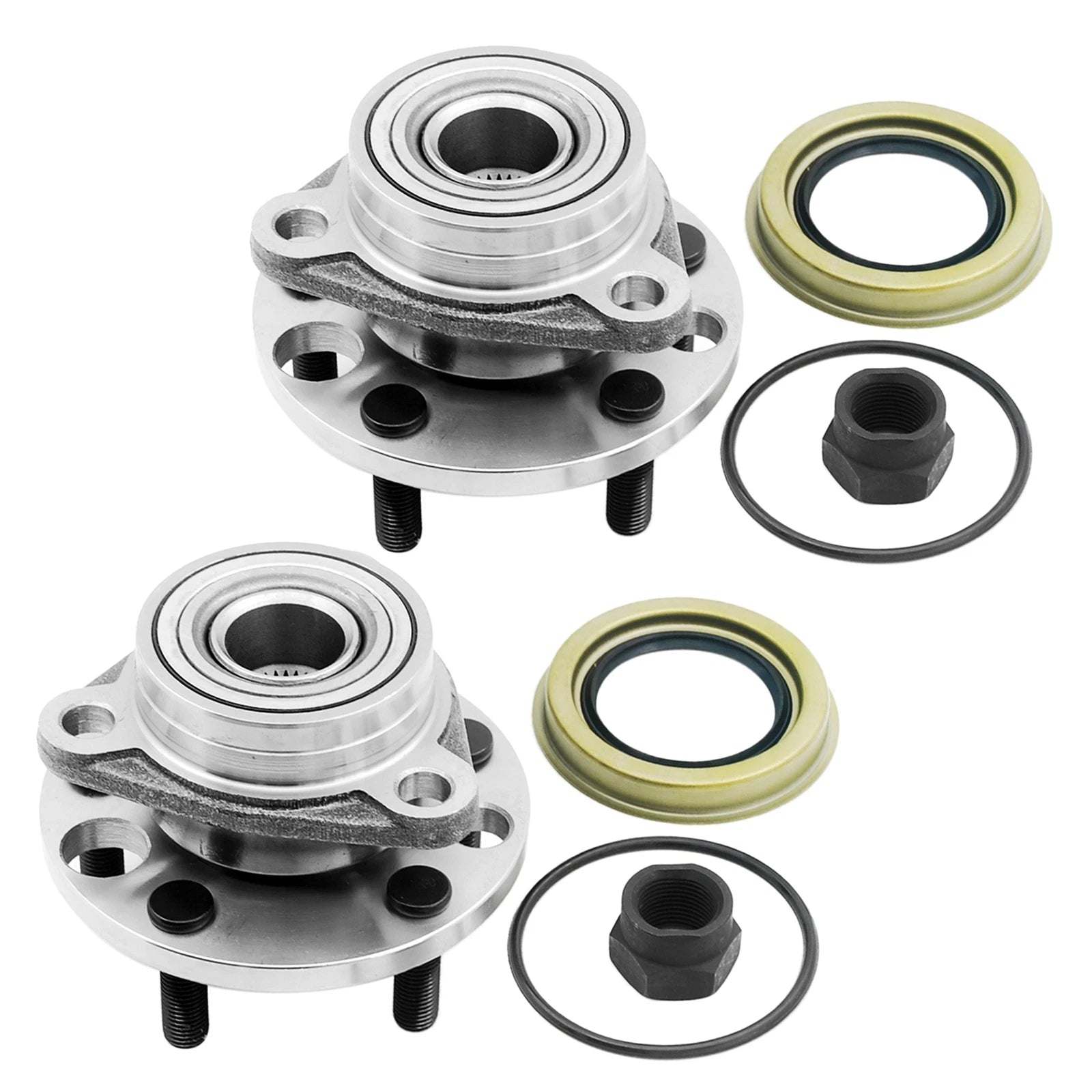 2X Front Wheel Bearing Hub for Chevrolet Cavalier (1984–2005) 513017