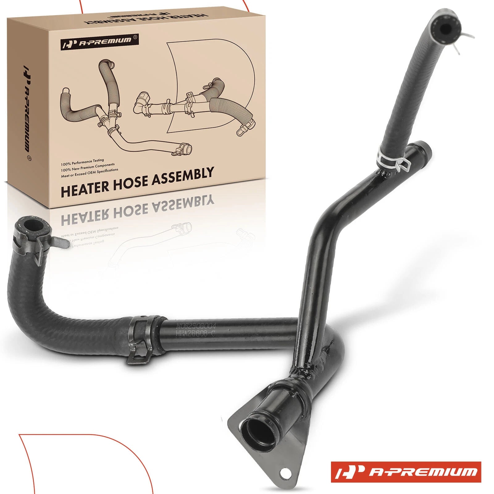 HVAC Heater Hose Assembly for Ford F-150, F-150 Heritage, E-250 (2004–2008)