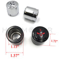 Skull Front Axle Nut Cover Cap 29mm for Harley Softail Dyna V-Rod Sportster