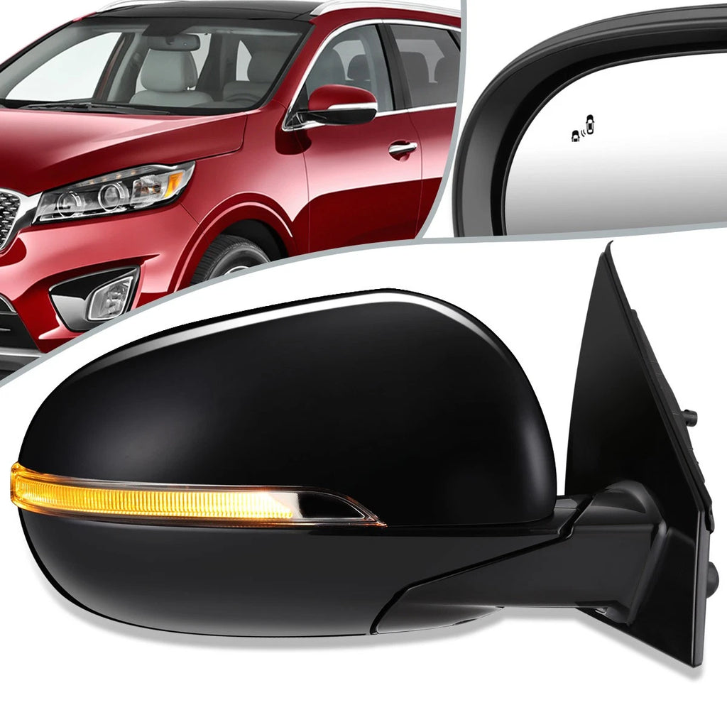 Power Heated Turn Signal Right Side Mirror for Kia Sorento (2016–2020) KI1321208