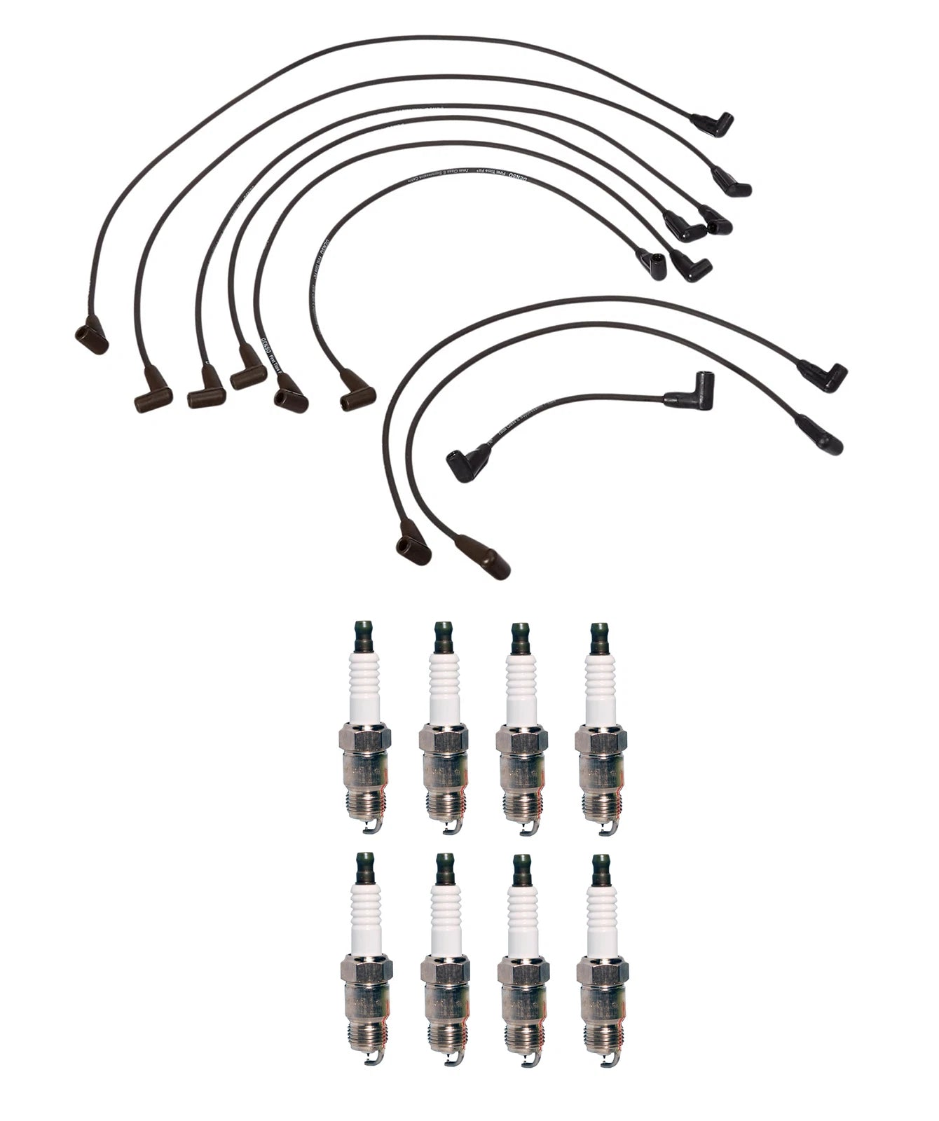 Denso Wire Set & 8 Iridium TT Spark Plugs for GMC Chevy 5.0L 5.7L (1996–2002)