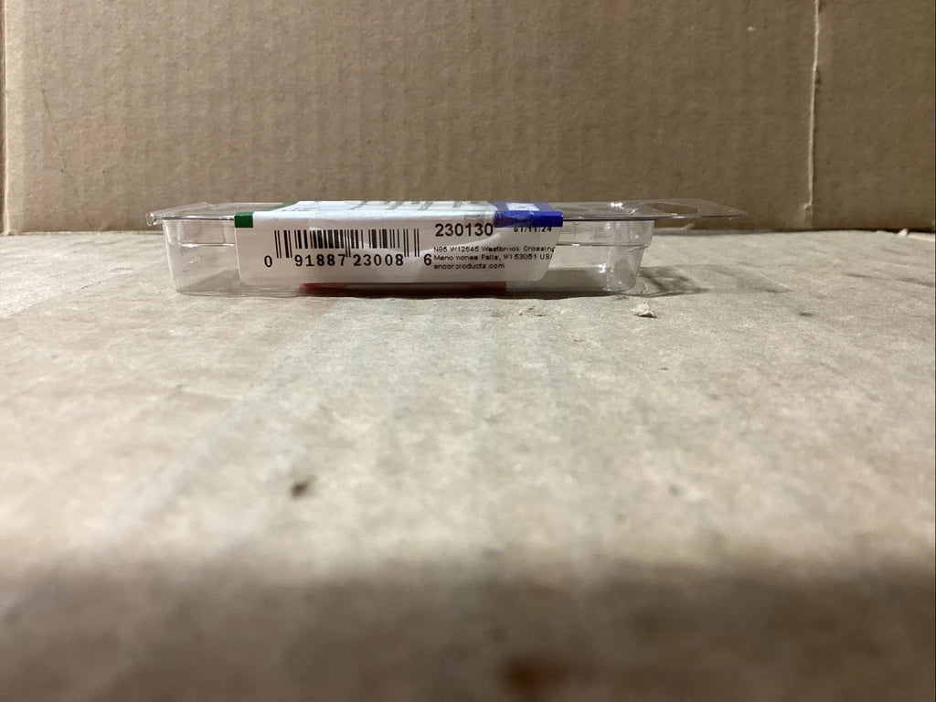 2X Insulated Vinyl Butt Connector 8 AWG for Ancor 230130 (New Old Stock)