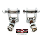 Chrome Suicide Angled Front End T-Bolt with Shock Tabs for Hot Rods (Qty 1)