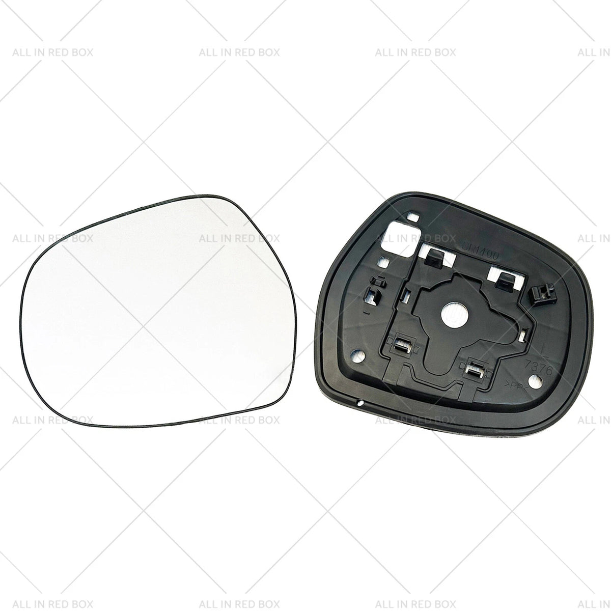 Left Side Mirror Glass for Toyota LandCruiser Prado 120 (2003–2009)