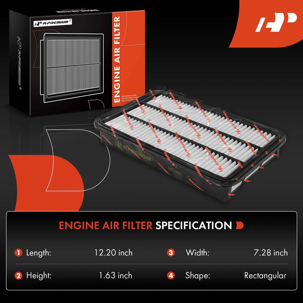 Engine Air Filter for Toyota Camry (1992-2001) and Sienna (1998-2003)