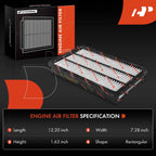 Engine Air Filter for Toyota Camry (1992-2001) and Sienna (1998-2003)