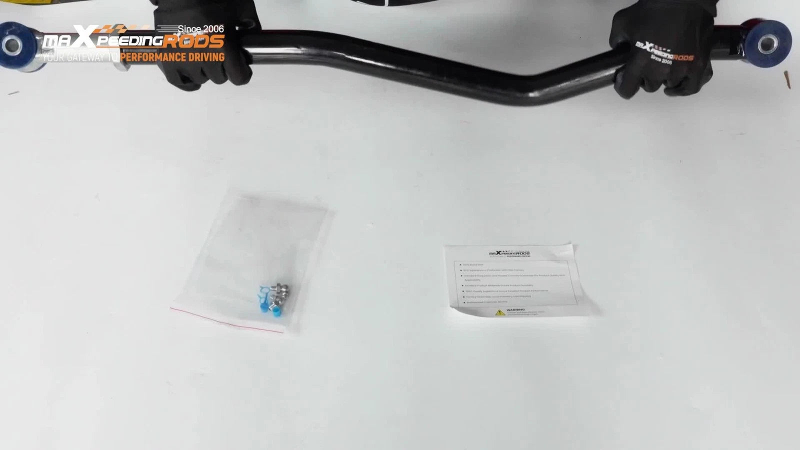 Adjustable Track Bar with Poly Bushing for Jeep Wrangler JK (2007-2018)