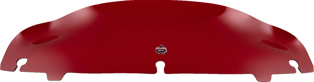 Klock Werks 4" Kolor Flare Sport Windshield for FLH (KWW-01-0677) - Red