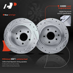 Rear Drilled Brake Rotors for Nissan Altima Maxima (2002–2023)