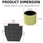 Air Filter & Air Box Lid Cover Kit for Kawasaki Bayou 220 250 (1990–2004)