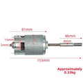 775 Motor for Power Tool Systems (DC 12V, Brushed Type, 153x44mm)