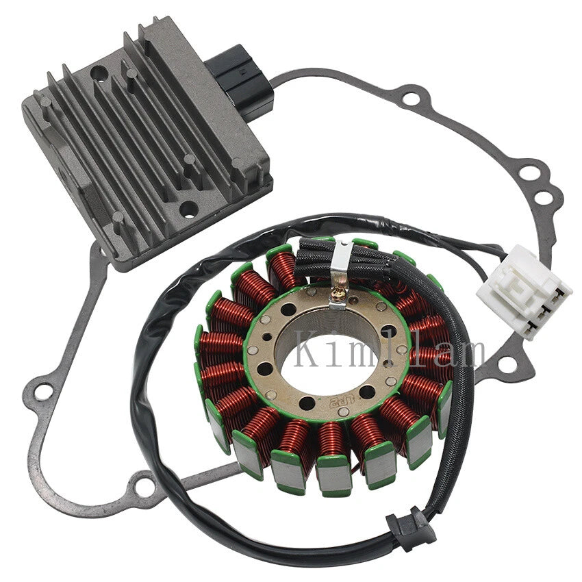 Stator Coil, Regulator, Gasket for Kawasaki Z900RS ZR900 ABS (2018–2023) 21003-0179