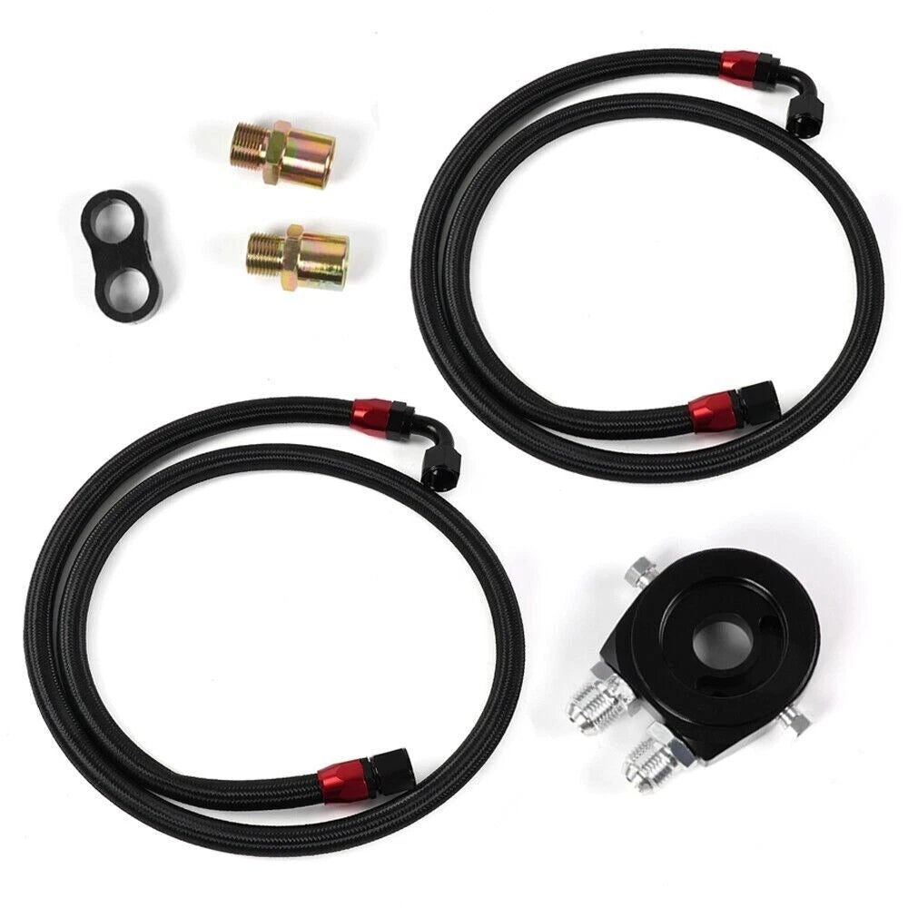 Oil Cooler Kit for Universal Engine Transmission 10 Rows AN10 Aluminium Alloy