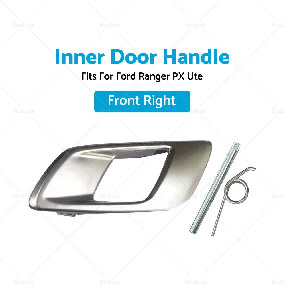 Dark Chrome Front Right Inner Door Handle for Ford Ranger (2011–2023)