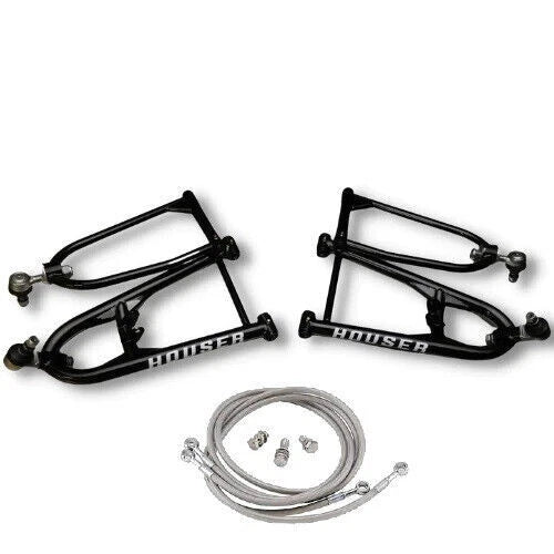 Set of 2 A-Arms + Free Brake Lines for Yamaha YFZ450 Raptor 700 (2006–2019)