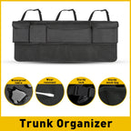 Backseat Net Trunk Organizer for Car Vehicle (Adjustable)