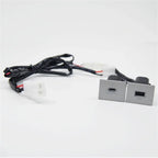 USB-A QC3.0 + USB-C PD Dual Port Charger for Ford Focus MK2 (2005-2009)