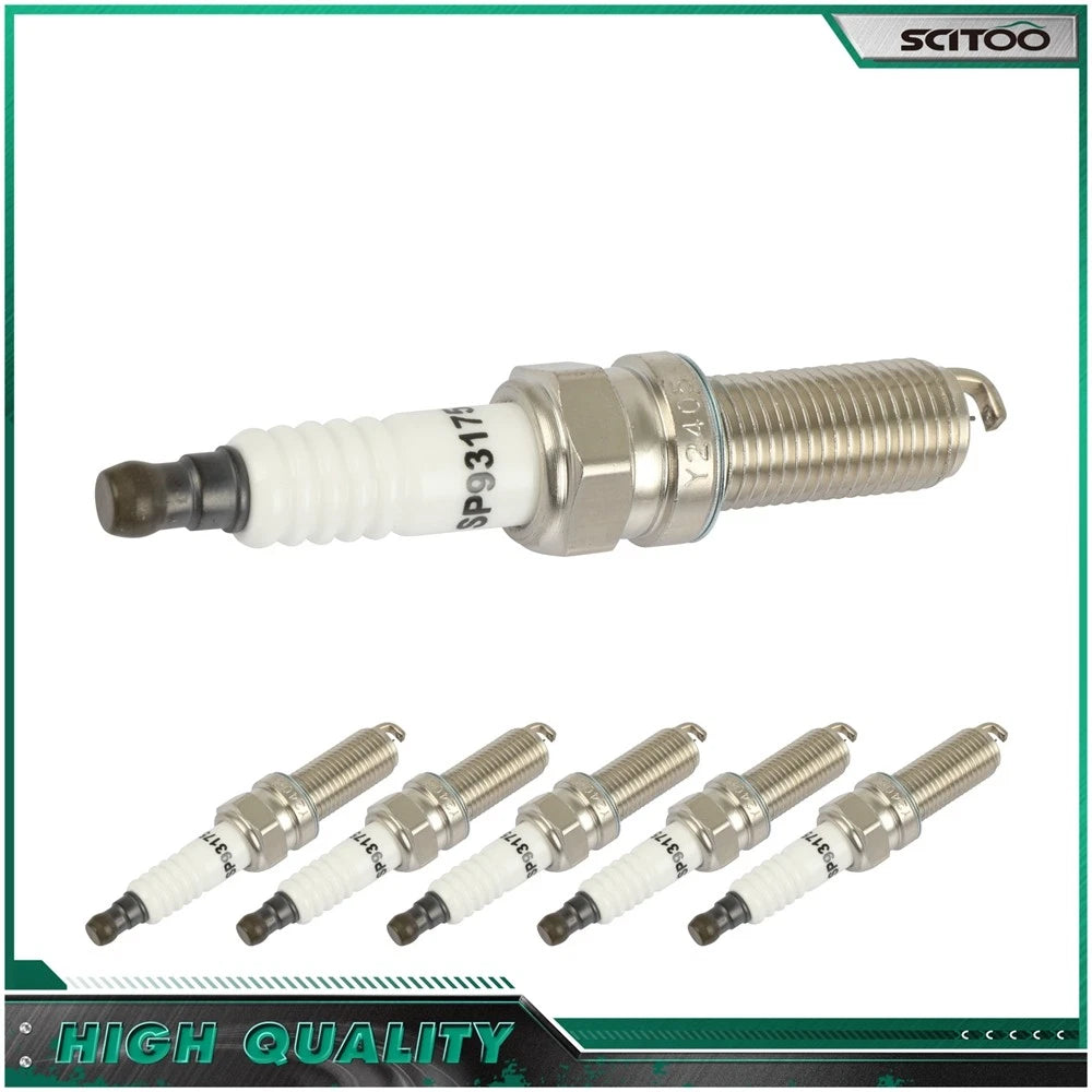 Set of 6 Iridium Spark Plugs for Dodge Avenger (2011–2014) Durango (2011–2018) 3.6L
