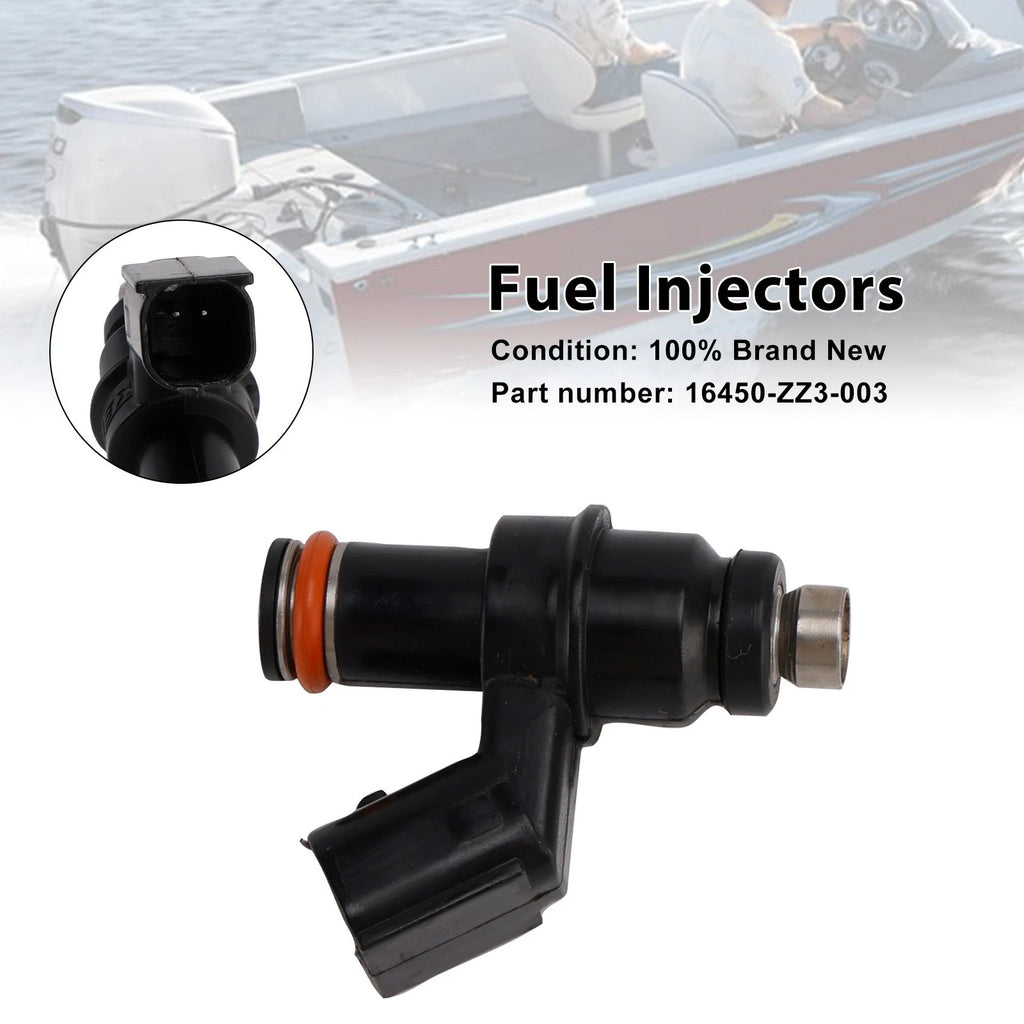 Fuel Injectors 16450-ZZ3-003 for Honda Outboard 60HP BF60A (1998)