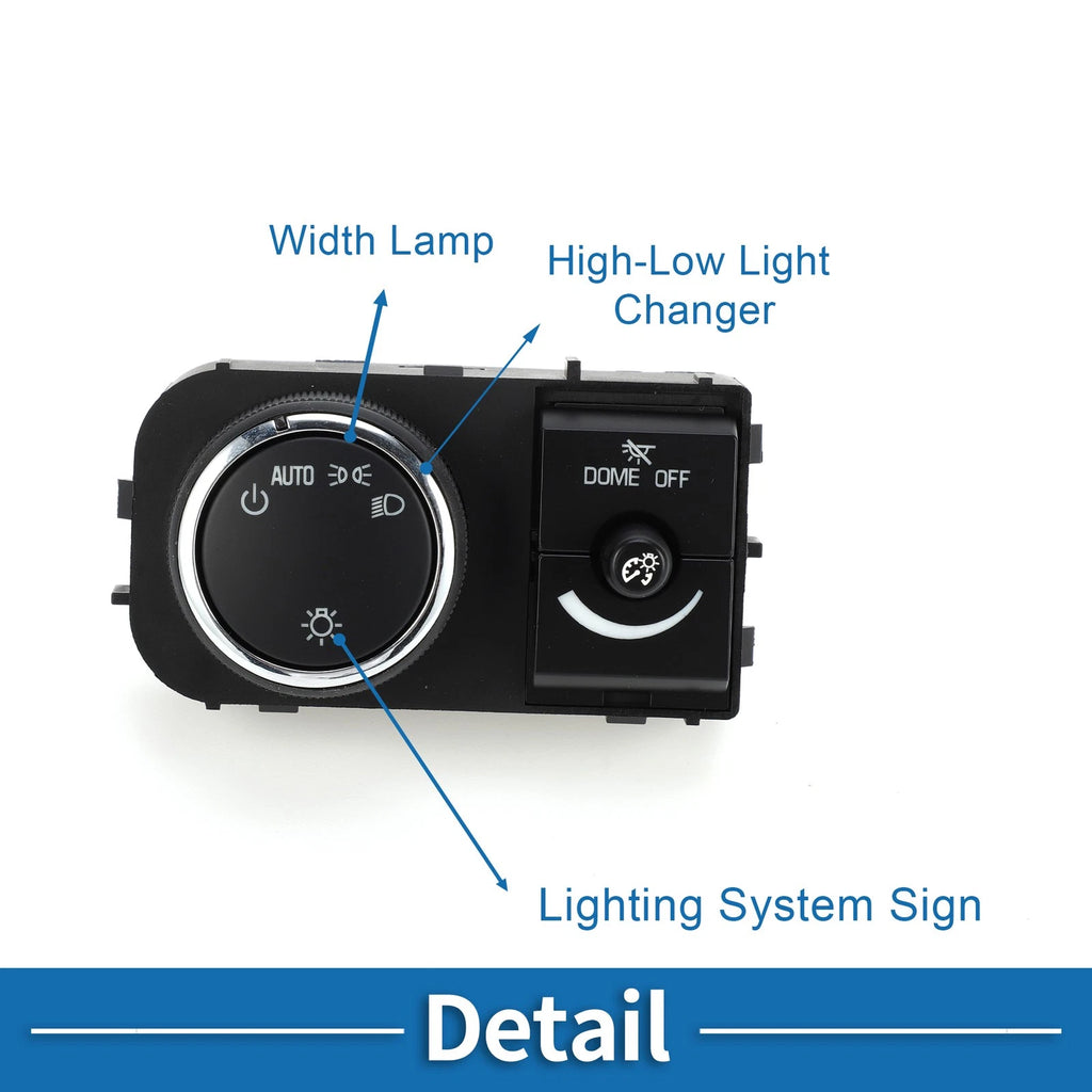 Headlight Fog Light Control Switch for Chevrolet Silverado 1500 (2007)