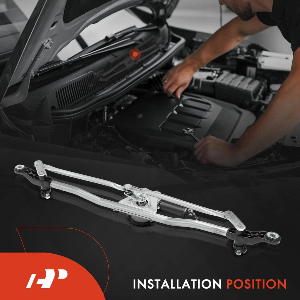 Wiper Motor & Linkage Assembly for Jeep Wrangler JK (2007–2018)