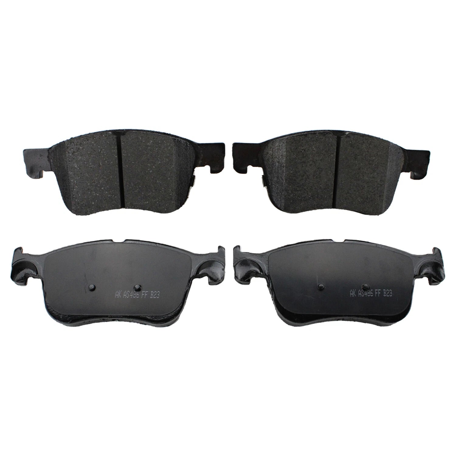 Set of 4 Akebono ProACT Front Ceramic Brake Pads for Bronco Sport Escape Maverick (2021–2023)