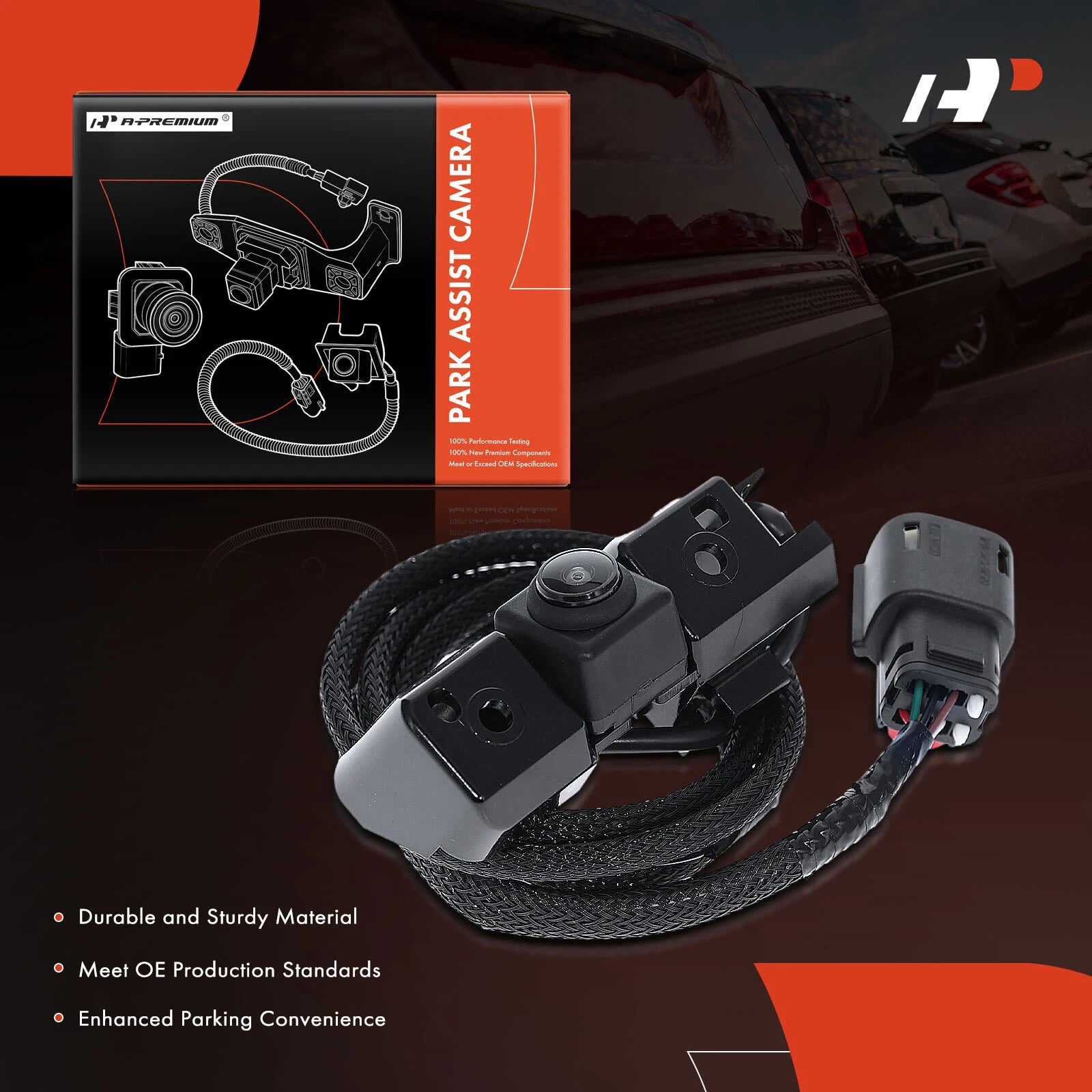 Rear View Backup Park Assist Camera for Chevy Silverado 1500 (2014-2019)